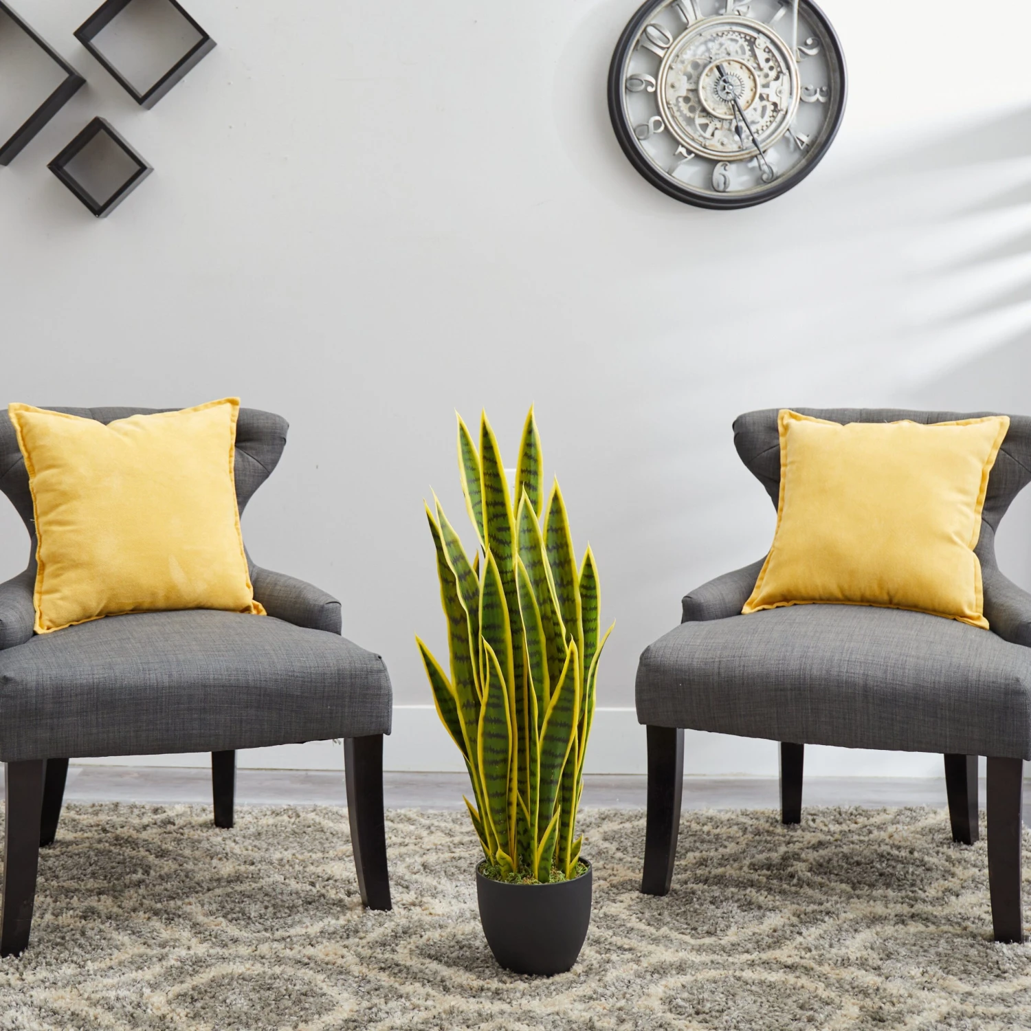 33” Sansevieria Artificial Plant 2 33” Sansevieria Artificial Plant - Image 2