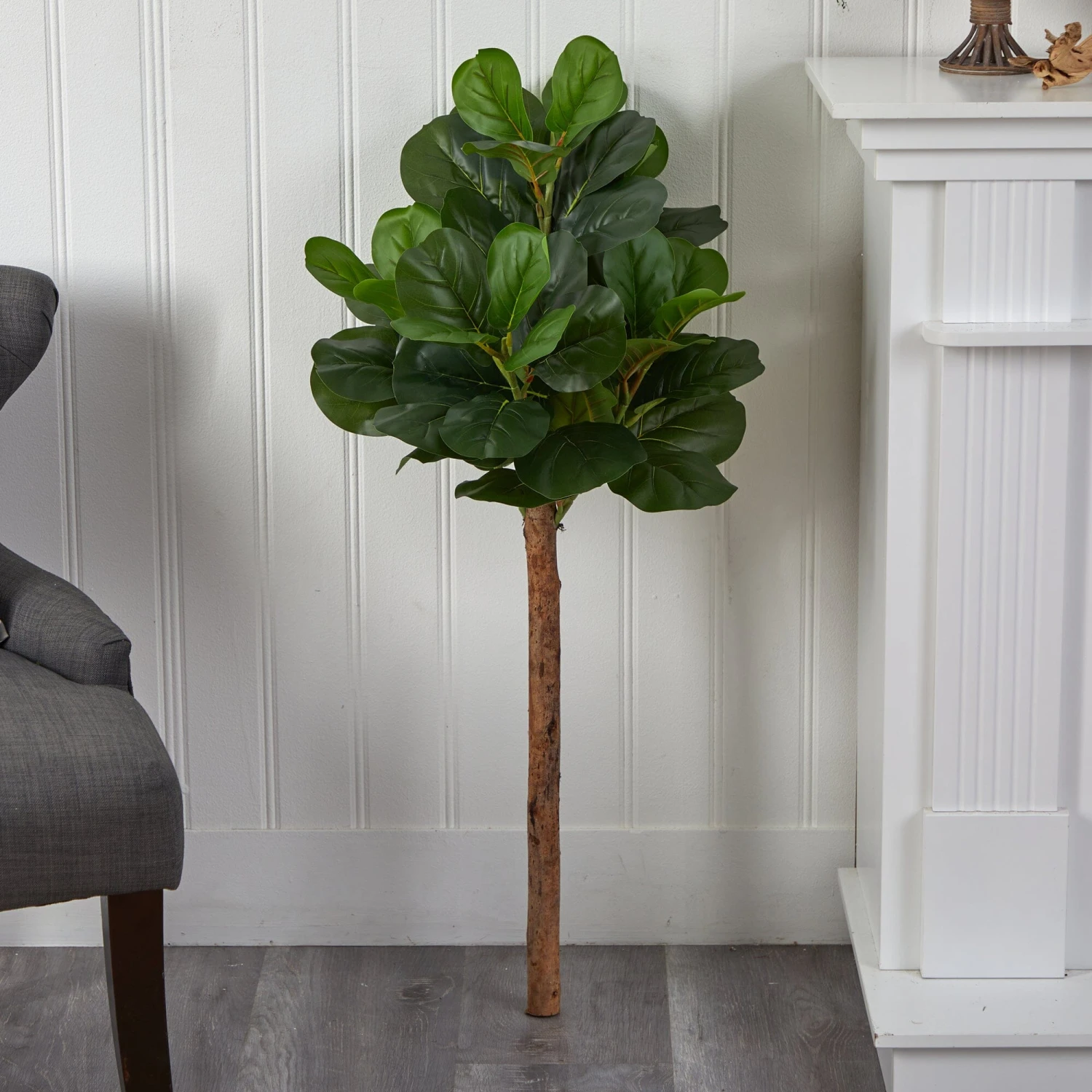 3.5’ Artificial Fiddle Leaf Tree (No Pot) 2 3.5’ Artificial Fiddle Leaf Tree (No Pot) - Image 2
