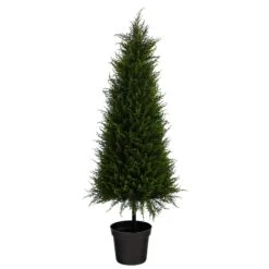3.5’ Cypress Artificial Tree With 350 LED Lights UV Resistant (Indoor/Outdoor) 9 3.5’ Cypress Artificial Tree With 350 LED Lights UV Resistant (Indoor/Outdoor) -Artificial Trees Store artificial 35 cypress artificial tree with 350 led lights uv resistant indooroutdoor nearly natural 747590