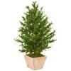 35” Olive Cone Topiary Artificial Tree In Terra Cotta Planter(Indoor/Outdoor)
