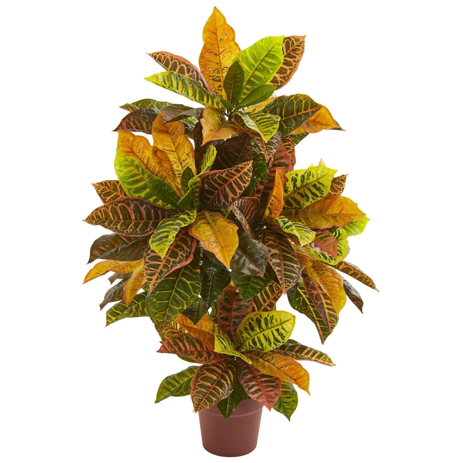 39” Croton Artificial Plant (Real Touch) 1 39” Croton Artificial Plant (Real Touch)