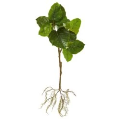 39” Foliage Artificial Branch With Intricate Roots System (Set Of 2)