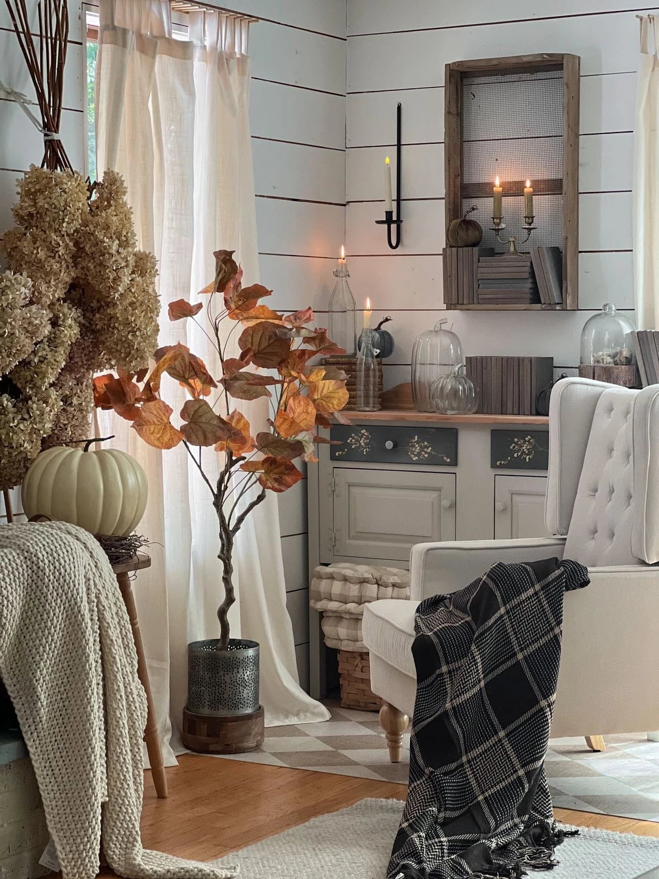 4’ Autumn Umbrella Ficus Fall Artificial Tree 2 4’ Autumn Umbrella Ficus Fall Artificial Tree - Image 2