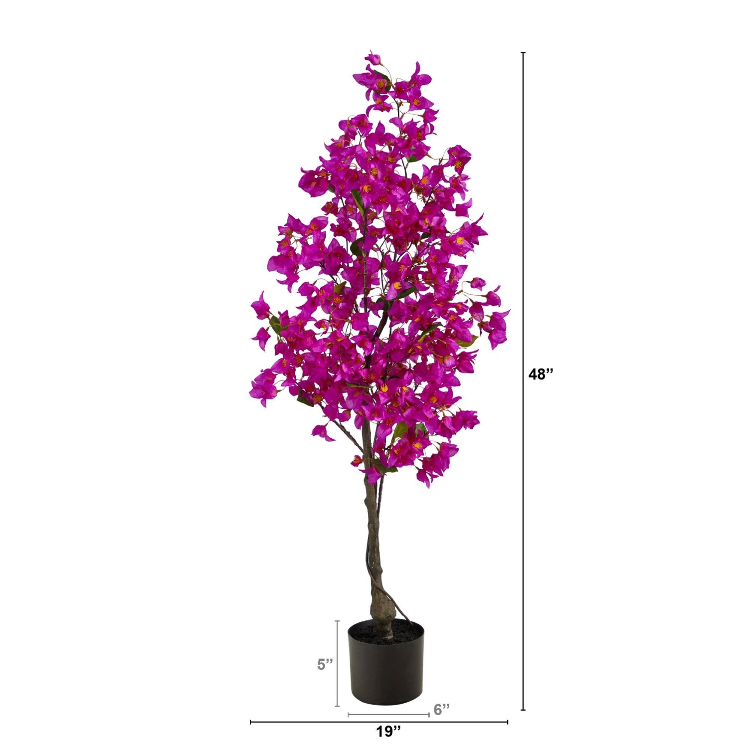 4’ Bougainvillea Artificial Tree 2 4’ Bougainvillea Artificial Tree - Image 2