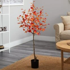 4’ Fall Birch Artificial Autumn Tree 8 4’ Fall Birch Artificial Autumn Tree -Artificial Trees Store artificial 4 fall birch artificial autumn tree nearly natural 328506
