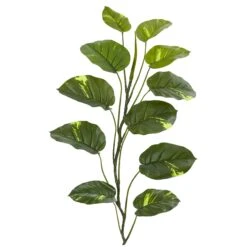 4' Large Leaf Pothos Artificial Vinning Plant (set Of 4)