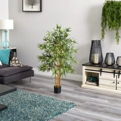 4' Multi Bambusa Bamboo Silk Tree 5 4' Multi Bambusa Bamboo Silk Tree -Artificial Trees Store artificial 4 multi bambusa bamboo silk tree nearly natural 923271