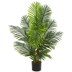 4’ Paradise Palm Artificial Tree In Nursery Planter