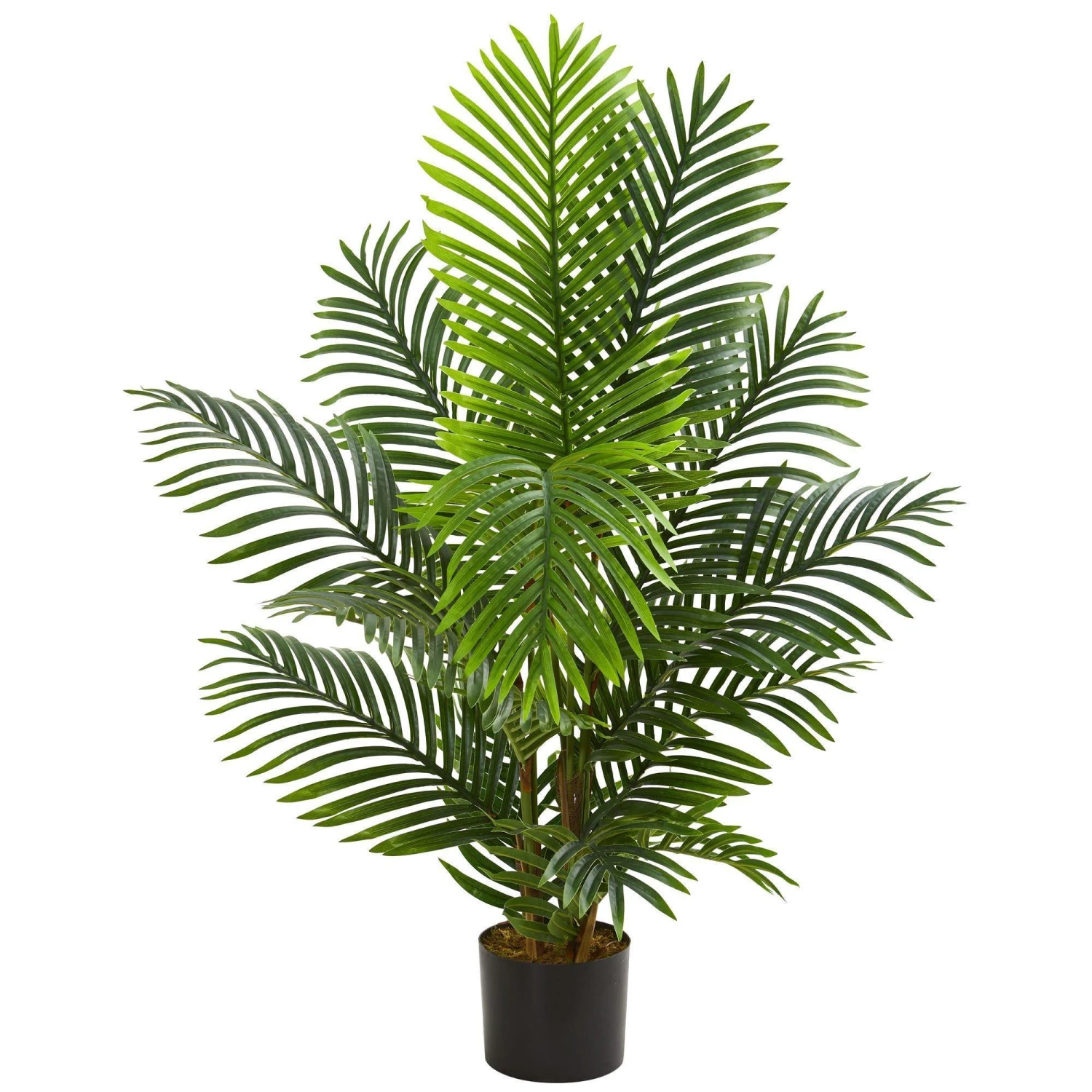 4’ Paradise Palm Artificial Tree In Nursery Planter 1 4’ Paradise Palm Artificial Tree In Nursery Planter