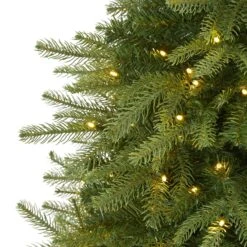 4’ Vancouver Fir “Natural Look” Artificial Christmas Tree With 250 Clear LED Lights And 814 Bendable Branches -Artificial Trees Store artificial 4 vancouver fir natural look artificial christmas tree with 250 clear led lights and 814 bendable nearly natural 319044