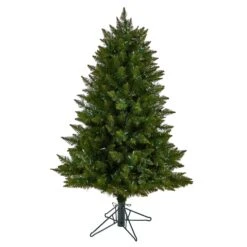 4’ Vermont Spruce Artificial Christmas Tree -Artificial Trees Store artificial 4 vermont spruce tree with 200 color changing multifunction and remote control led lights nearly natural 522086