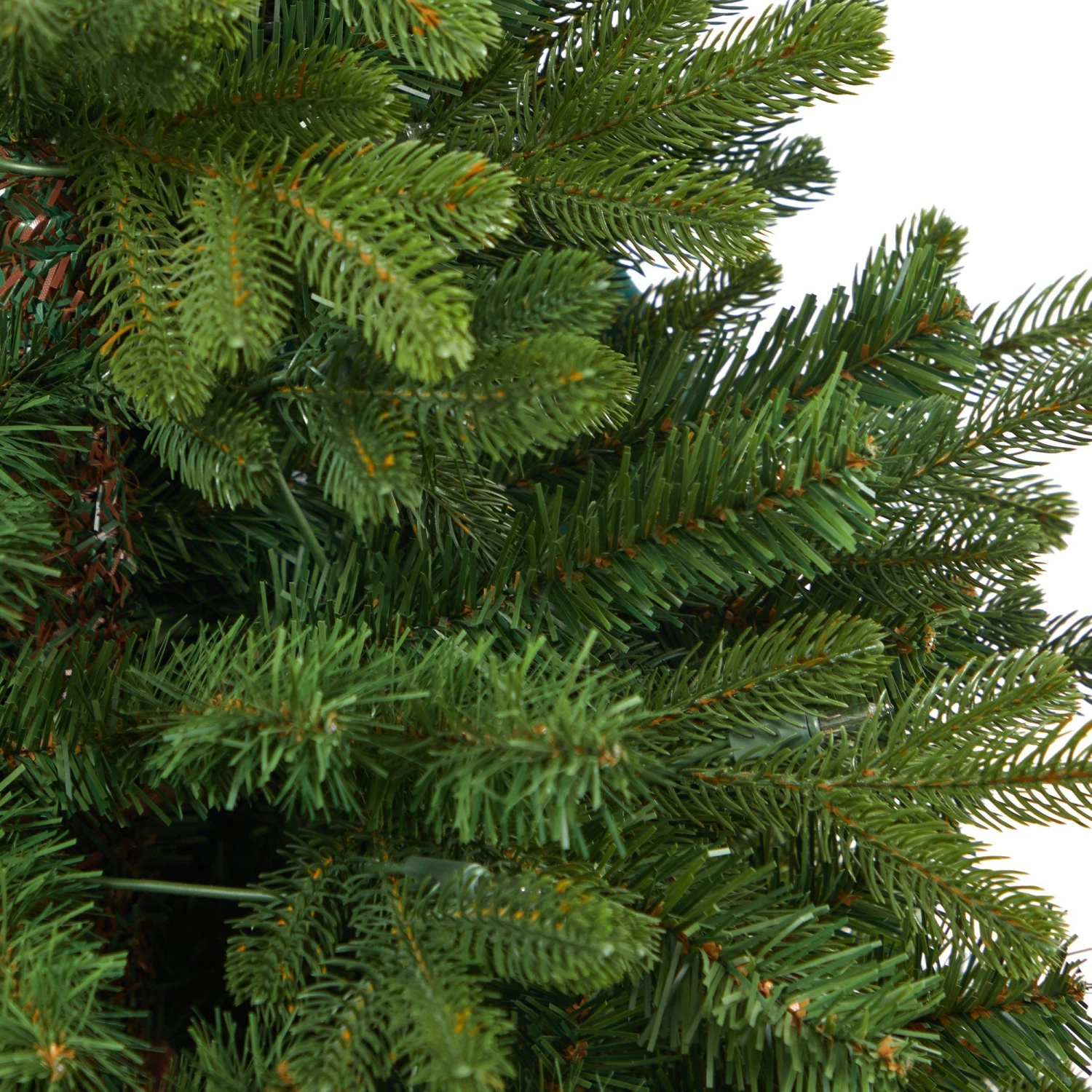 4’ Washington Fir Artificial Christmas Tree With 50 Clear Lights In White Planter With Decorative Planter Stand 5 4’ Washington Fir Artificial Christmas Tree With 50 Clear Lights In White Planter With Decorative Planter Stand - Image 5