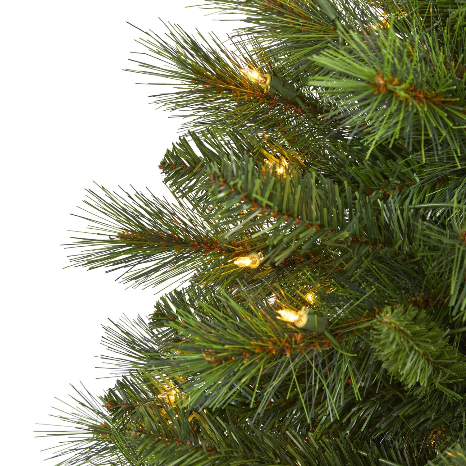 4’ West Virginia Mountain Pine Artificial Christmas Tree With 100 Clear Lights And 322 Bendable Branches 3 4’ West Virginia Mountain Pine Artificial Christmas Tree With 100 Clear Lights And 322 Bendable Branches - Image 3