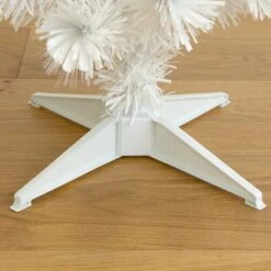 4' White Pre-Lit Fiber Optic Artificial Christmas Tree With 120 Colorful LED And Remote Control Show 21 4' White Pre-Lit Fiber Optic Artificial Christmas Tree With 120 Colorful LED And Remote Control Show -Artificial Trees Store artificial 4 white pre lit fiber optic artificial christmas tree with 120 colorful led and remote control show nearly natural 683716