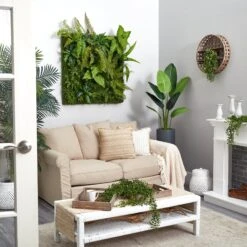 40” X 40” Forest Artificial Living Wall -Artificial Trees Store artificial 40 x 40 forest artificial living wall nearly natural 286785