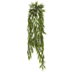 43” Mini Bamboo Hanging Bush (Set Of 2)