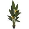 4.5’ Bird Of Paradise Artificial Plant (Real Touch)