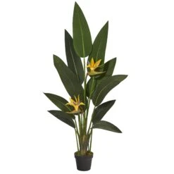 4.5’ Bird Of Paradise Artificial Plant (Real Touch)