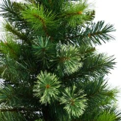 4.5’ Oregon Pine Christmas Tree In Decorative Planter 12 4.5’ Oregon Pine Christmas Tree In Decorative Planter -Artificial Trees Store artificial 45 oregon pine in decorative planter with 250 bendable branches and 100 warm white lights nearly natural 217842