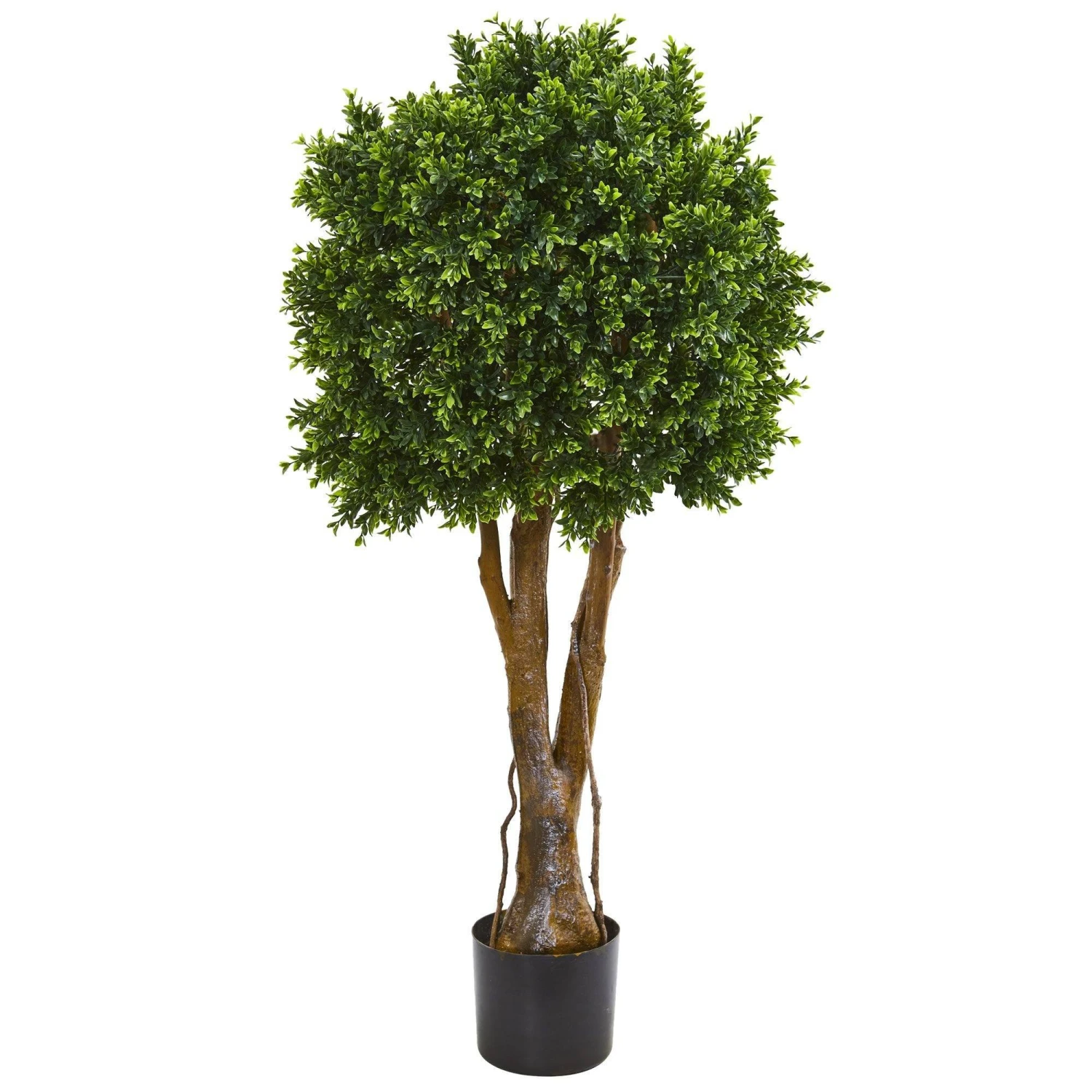 46” Boxwood Artificial Topiary Tree UV Resistant (Indoor/Outdoor) 1 46” Boxwood Artificial Topiary Tree UV Resistant (Indoor/Outdoor)