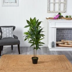 48" Dracaena Silk Plant (Real Touch) 11 48" Dracaena Silk Plant (Real Touch) -Artificial Trees Store artificial 48 dracaena silk plant real touch nearly natural 200637