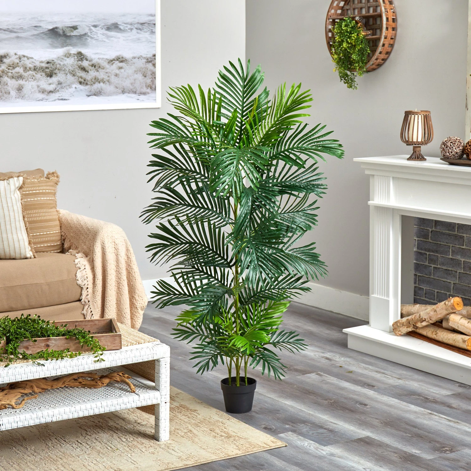 5’ Areca Artificial Palm Tree UV Resistant (Indoor/Outdoor) 4 5’ Areca Artificial Palm Tree UV Resistant (Indoor/Outdoor) - Image 4