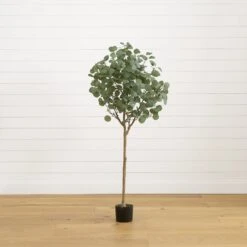 5’ Artificial Eucalyptus Tree -Artificial Trees Store artificial 5 artificial eucalyptus tree tree nearly natural 709025