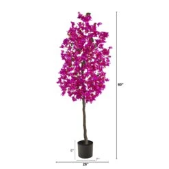 5’ Bougainvillea Artificial Tree -Artificial Trees Store artificial 5 bougainvillea artificial tree nearly natural 497521