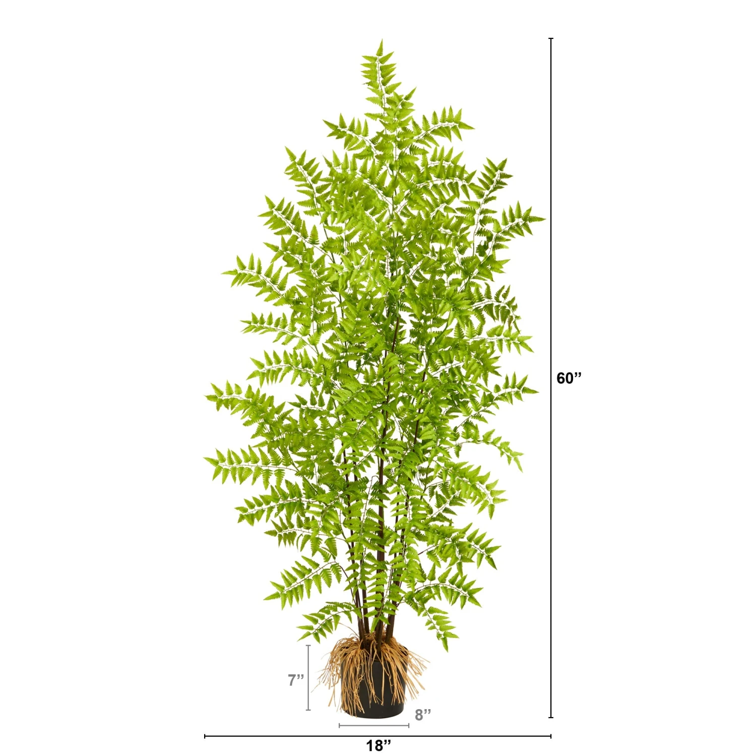 5’ Bracken Fern Artificial Tree 2 5’ Bracken Fern Artificial Tree - Image 2