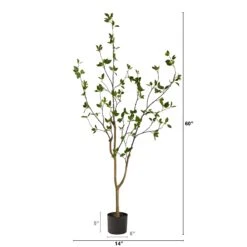5’ Minimalist Citrus Artificial Tree -Artificial Trees Store artificial 5 minimalist citrus artificial tree nearly natural 470620