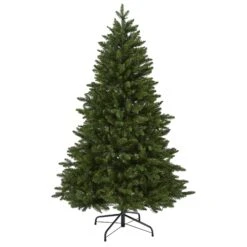 5' New Hampshire Fir Artificial Christmas Tree With 150 LED Lights -Artificial Trees Store artificial 5 new hampshire fir artificial christmas tree with 150 led lights nearly natural 440305