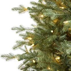 5' New Hampshire Spruce Artificial Christmas Tree With 300 Warm White Lights And 618 Bendable Branches -Artificial Trees Store artificial 5 new hampshire spruce artificial christmas tree with 300 warm white lights and 618 bendable branch nearly natural 149230
