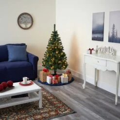 5' Northern Tip Pine Artificial Christmas Tree With 150 Clear LED Lights 10 5' Northern Tip Pine Artificial Christmas Tree With 150 Clear LED Lights -Artificial Trees Store artificial 5 northern tip pine artificial christmas tree with 150 clear led lights nearly natural 918855