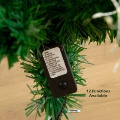 5' Pre-Lit Fiber Optic Artificial Christmas Tree With 146 Warm White LED Lights -Artificial Trees Store artificial 5 pre lit fiber optic artificial christmas tree with 146 warm white led lights nearly natural 768846