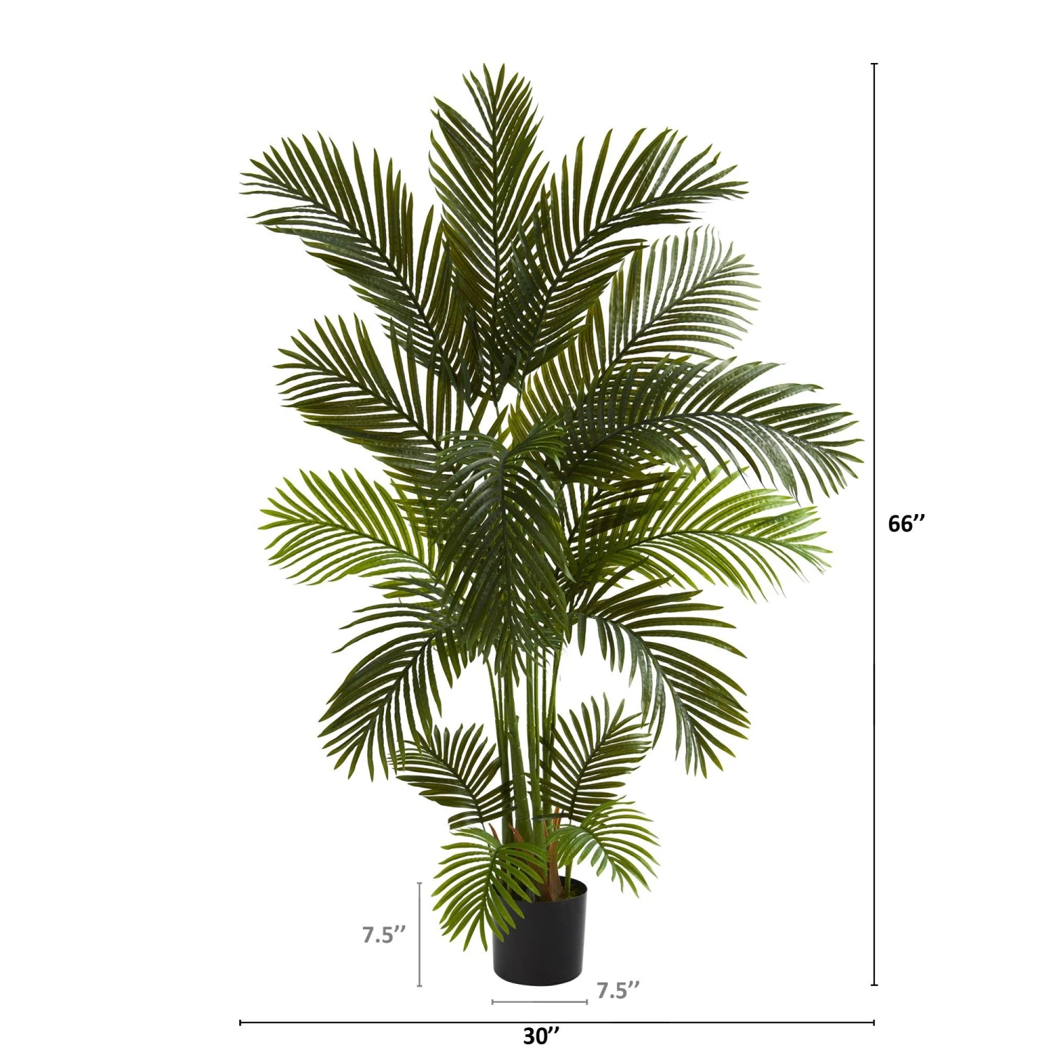 5.5' Areca Palm Artificial Tree 2 5.5' Areca Palm Artificial Tree - Image 2