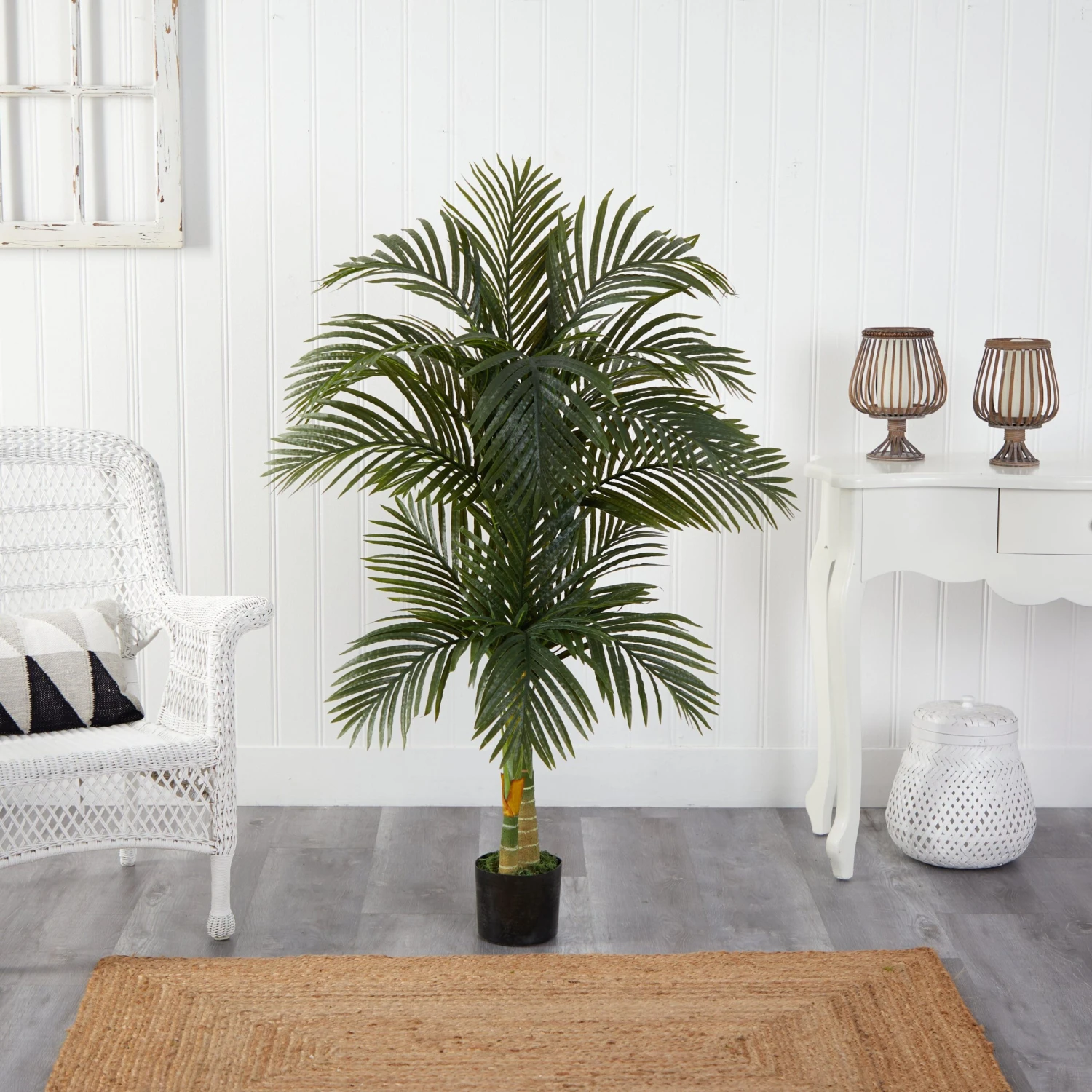 5.5’ Double Robellini Palm Tree UV Resistant (Indoor/Outdoor) 4 5.5’ Double Robellini Palm Tree UV Resistant (Indoor/Outdoor) - Image 4