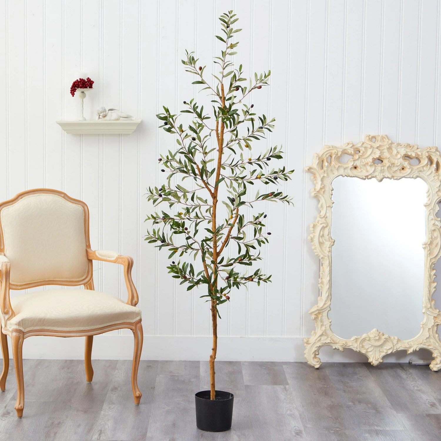 5.5’ Olive Artificial Tree 6 5.5’ Olive Artificial Tree - Image 6