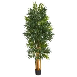 5.5’ Phoenix Artificial Palm Tree With Natural Trunk