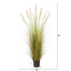 5.5’ Plum Grass Artificial Plant -Artificial Trees Store artificial 55 plum grass artificial plant nearly natural 676894