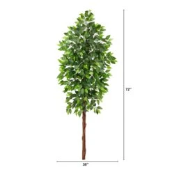 6’ Artificial Double Trunk Ficus Tree (No Pot) 6 6’ Artificial Double Trunk Ficus Tree (No Pot) -Artificial Trees Store artificial 6 artificial double trunk ficus tree without pot tree nearly natural 301692