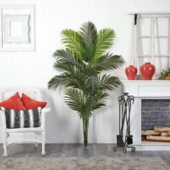 6’ Artificial Paradise Palm Tree (No Pot) -Artificial Trees Store artificial 6 artificial paradise palm tree without pot tree nearly natural 633860