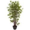 6’ Bamboo Silk Tree W/Planter