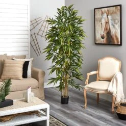 6' Bamboo Tree -Artificial Trees Store artificial 6 bamboo tree nearly natural 166147