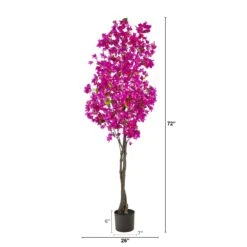 6’ Bougainvillea Artificial Tree -Artificial Trees Store artificial 6 bougainvillea artificial tree nearly natural 337685