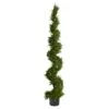 6’ Cypress Spiral Topiary Artificial Tree