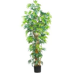 6'Fancy Style Bamboo Silk Tree