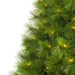 6’ Green Scotch Pine Artificial Christmas Tree With 300 Clear LED Lights 11 6’ Green Scotch Pine Artificial Christmas Tree With 300 Clear LED Lights -Artificial Trees Store artificial 6 green scotch pine artificial christmas tree with 300 clear led lights nearly natural 103109
