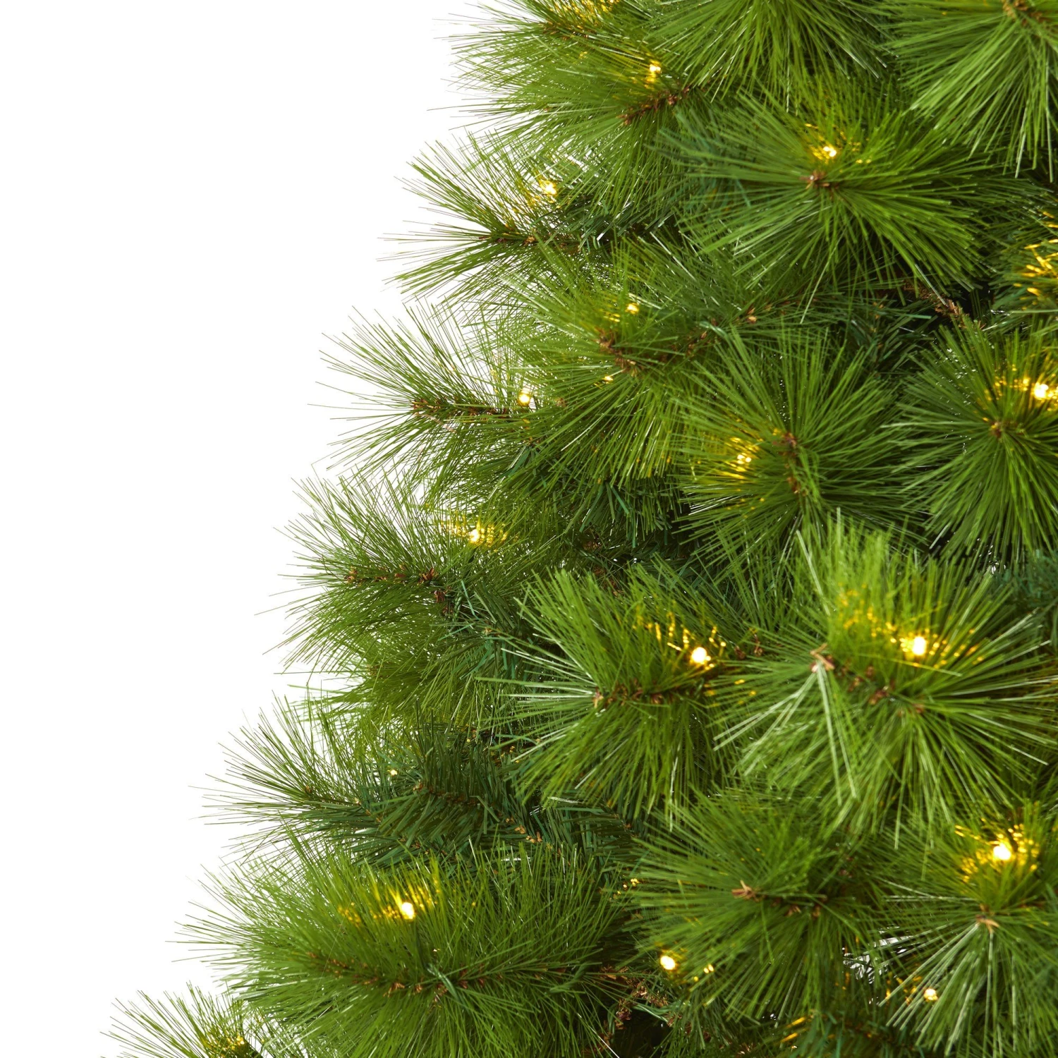 6’ Green Scotch Pine Artificial Christmas Tree With 300 Clear LED Lights 4 6’ Green Scotch Pine Artificial Christmas Tree With 300 Clear LED Lights - Image 4