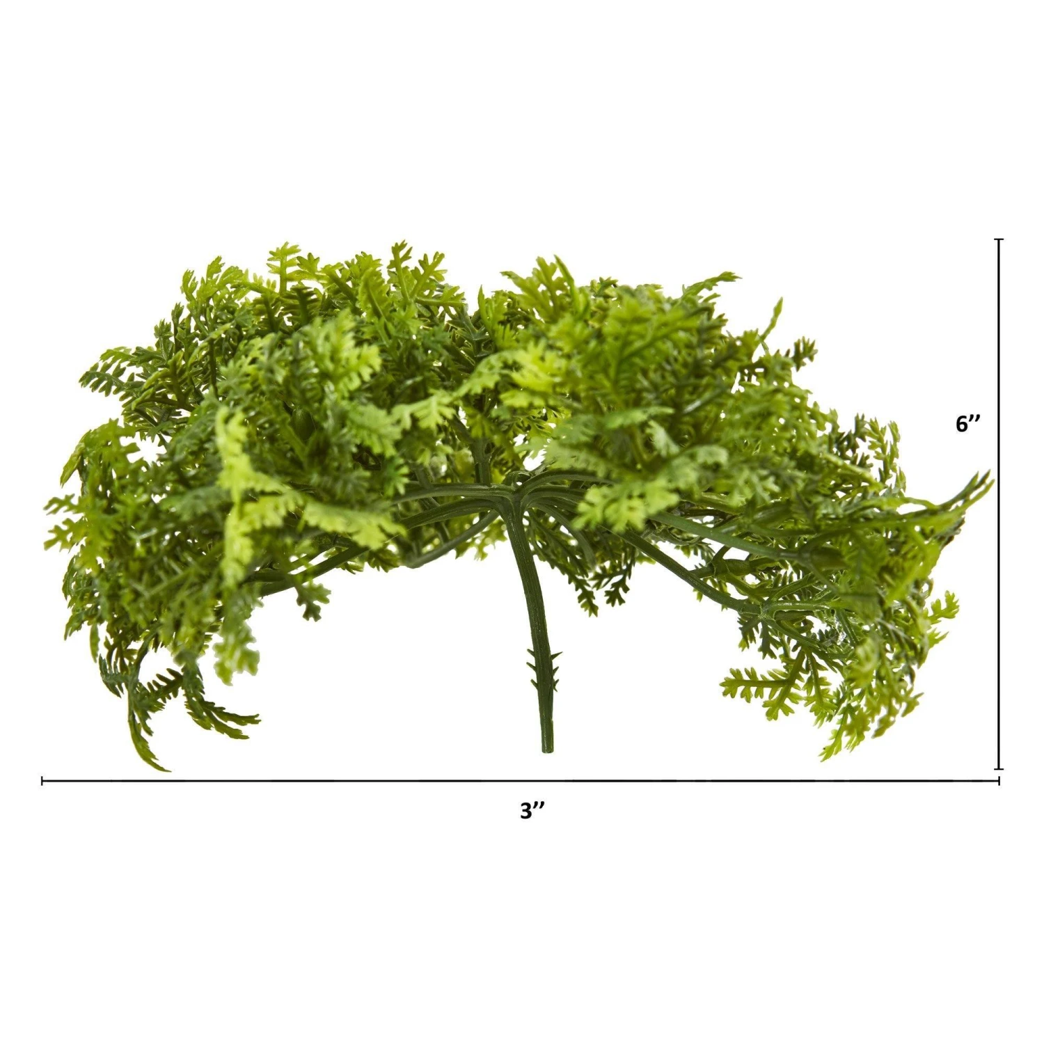 6” Moss Artificial Bush Flower (Set Of 12) 2 6” Moss Artificial Bush Flower (Set Of 12) - Image 2