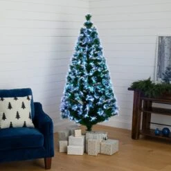 6' Pre-Lit Fiber Optic Artificial Christmas Tree With 220 Colorful LED And Remote Control Show 15 6' Pre-Lit Fiber Optic Artificial Christmas Tree With 220 Colorful LED And Remote Control Show -Artificial Trees Store artificial 6 pre lit fiber optic artificial christmas tree with 220 colorful led and remote control show nearly natural 190930